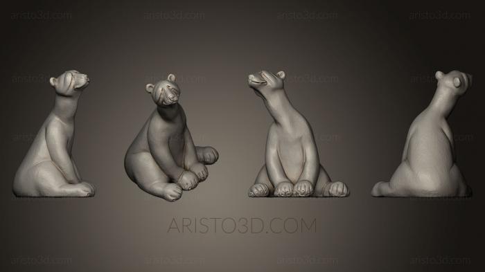 Animal figurines (STKJ_0625) 3D model for CNC machine